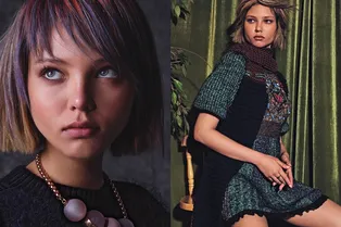 Алеся Кафельникова вновь сменила прическу для новой фотосессии Алеся Кафельникова вновь сменила прическу для новой фотосессии