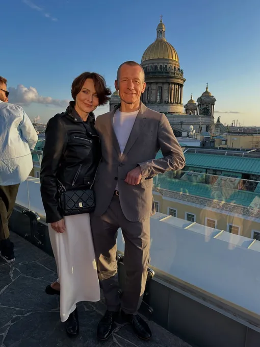 Дарья Повереннова с мужем Дарья Повереннова с мужем
