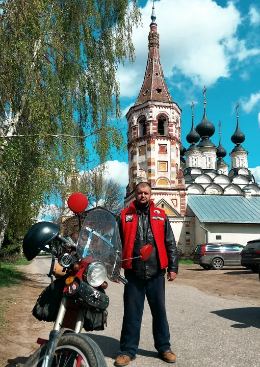 Андрей Бур в Суздале Андрей Бур в Суздале