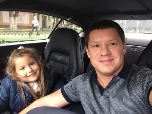 Полина Борисова с папой