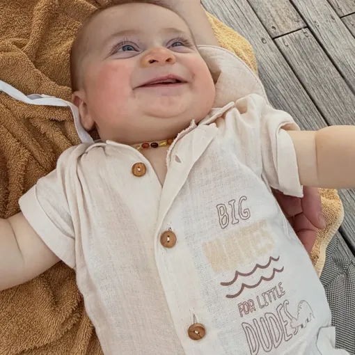 Сын Алены Косторной и Георгия Куницы на Мальдивах