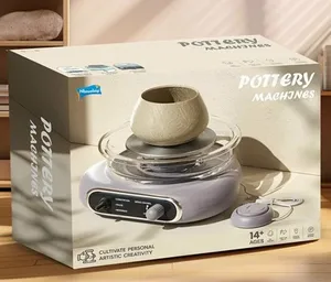 Гончарный круг «Гончарная мастерская», с педалью, для детей и взрослых 2025