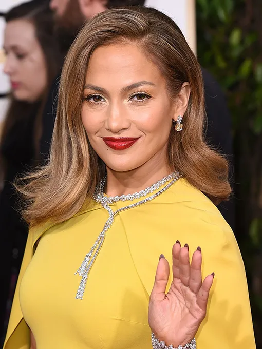 дженнифер лопес на золотом глобусе 2016 фото