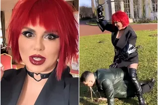 «Я люблю властвовать и унижать!»: Анна Семенович с хлыстом оседлала мужчину «Я люблю властвовать и унижать!»: Анна Семенович с хлыстом оседлала мужчину