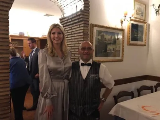 Иванка Трамп в «Кафе святого Игнатия» Иванка Трамп в «Кафе святого Игнатия»