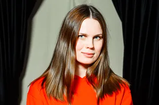 Софья Эрнст, Мила Ершова, Александра Ревенко на вечере памяти Алексея Балабанова Софья Эрнст, Мила Ершова, Александра Ревенко на вечере памяти Алексея Балабанова