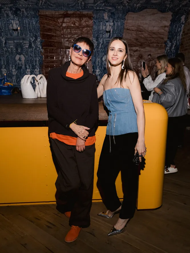 Ирина Хакамада и Виолетта Романова