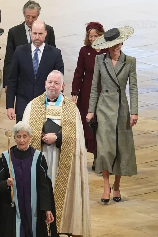 Принц Уильям и Кейт Миддлтон приехали в Кентерберийский собор