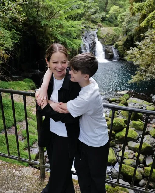 Марина Александрова с сыном Марина Александрова с сыном