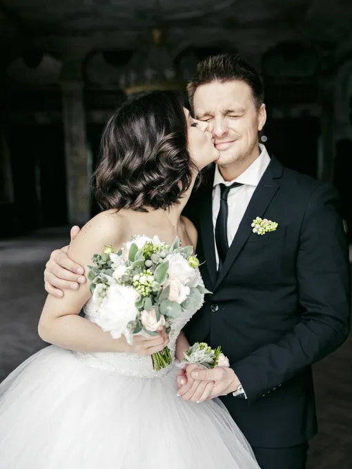 Женя Любич вышла замуж за Дмитрия Кончаковского в 2018 году