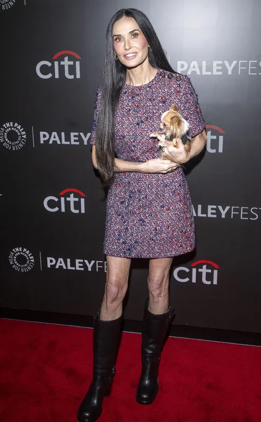 Деми Мур на премьере в Нью-Йорке