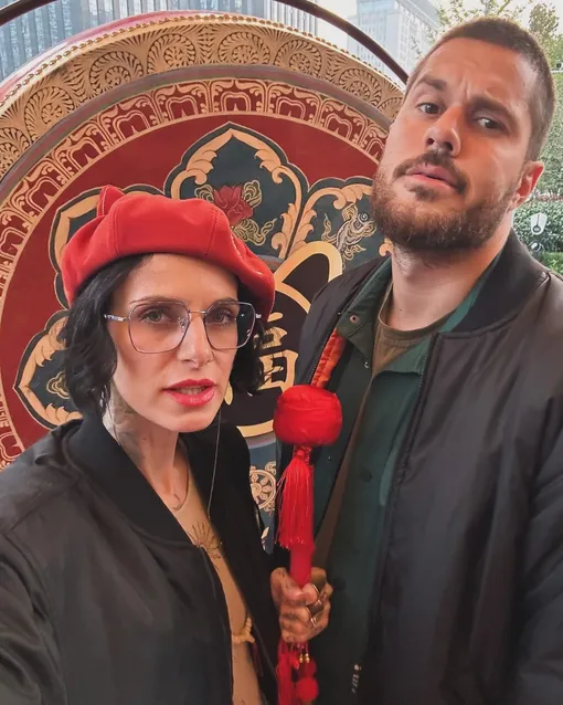 Лина Джебисашвили и Юрий Фунтов