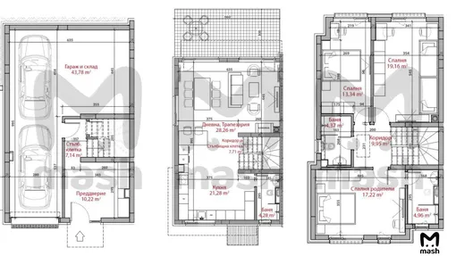 Площадь виллы составляет около 230 квадратных метров Площадь виллы составляет около 230 квадратных метров