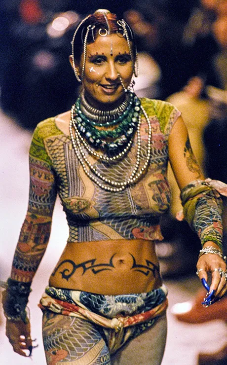 Les Tatouages, Jean Paul Gaultier, ss 1994