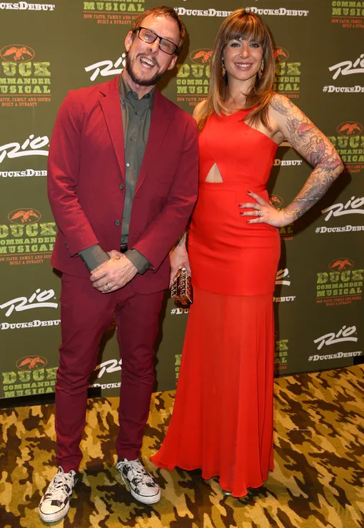 Скотт Шрайнер с женой Джиллиан Лорен