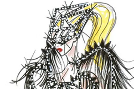 Армани сделал костюмы для Леди Гаги Армани сделал костюмы для Леди Гаги